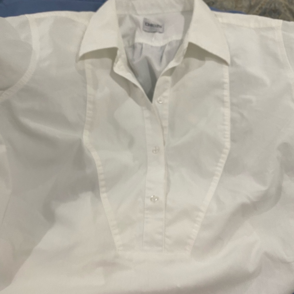 Chico’s white blouse very nice